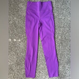 Lululemon Fast and Free High Rise Tight 25” 5 pockets size 4